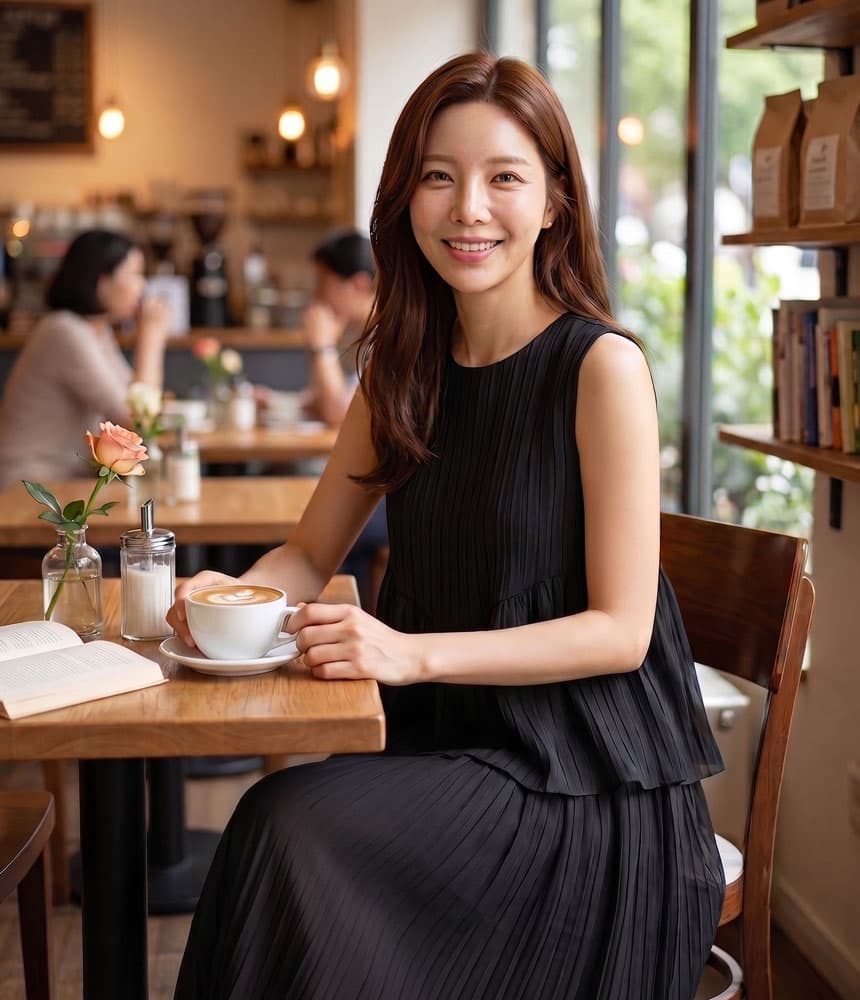 캉캉 나시 롱 원피스 상세 이미지 8